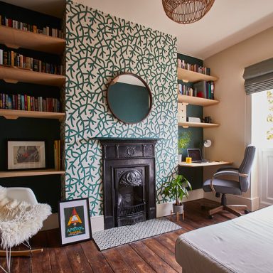 victorian family home - home office