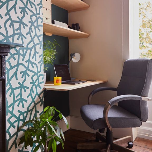 victorian family home - home office - Elixir Interior Design - Brighton ...