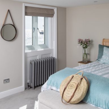the georgian townhouse master bedroom