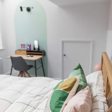brighton airbnb bedroom design scheme