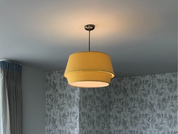 yellow pendant ceiling light
