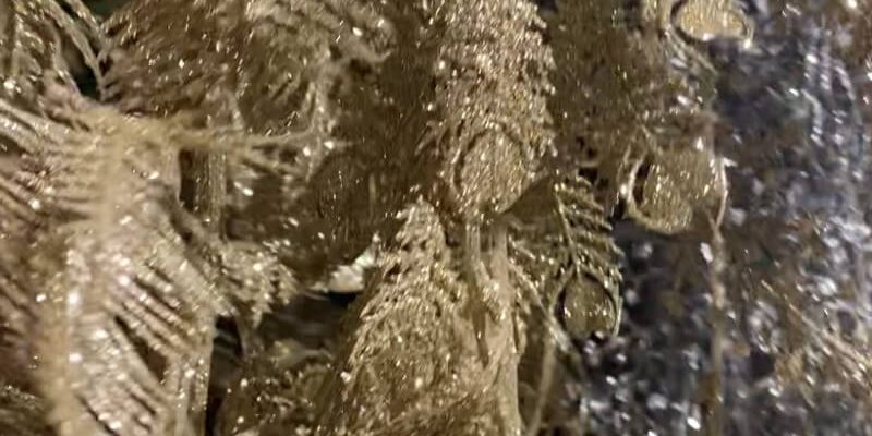 Sparkly Christmas decorations 2 Sparkly Christmas decorartions