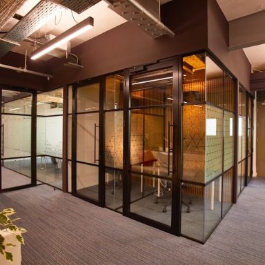 crittal glass work pods