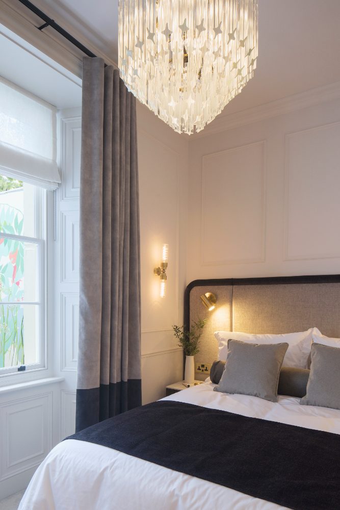 regency bedroom period window interior design brighton
